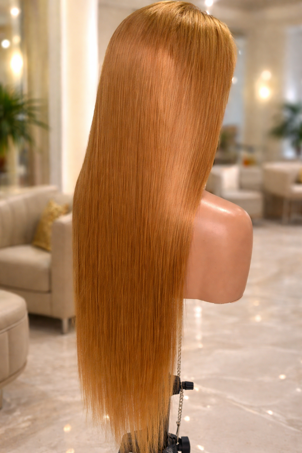 LUXURY HD LACE FRONTAL WIG  100% HAIR