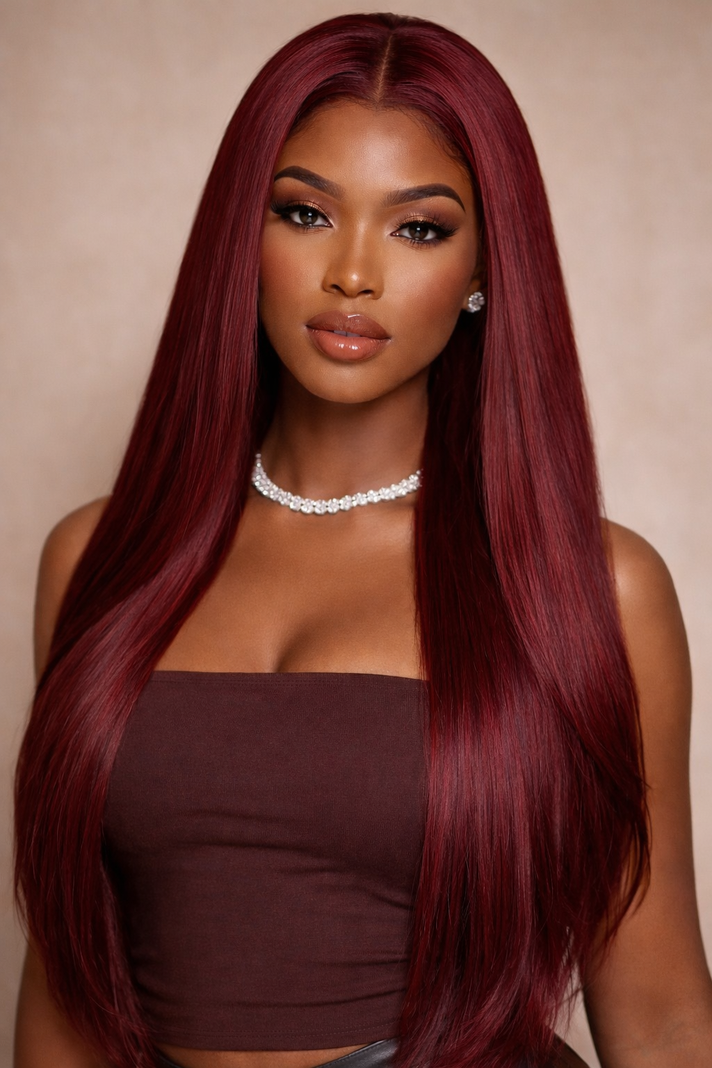 LUXURY HD LACE FRONTAL WIG  100% HAIR