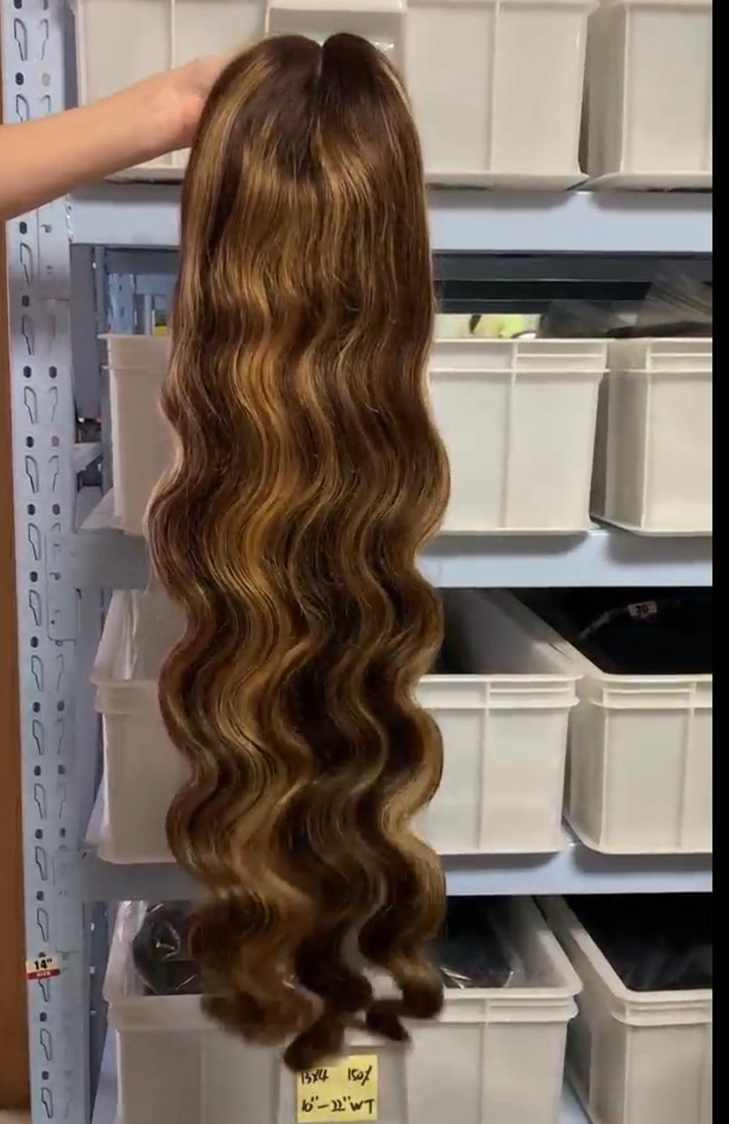 LUXURY HD LACE FRONTAL WIG  100% HAIR
