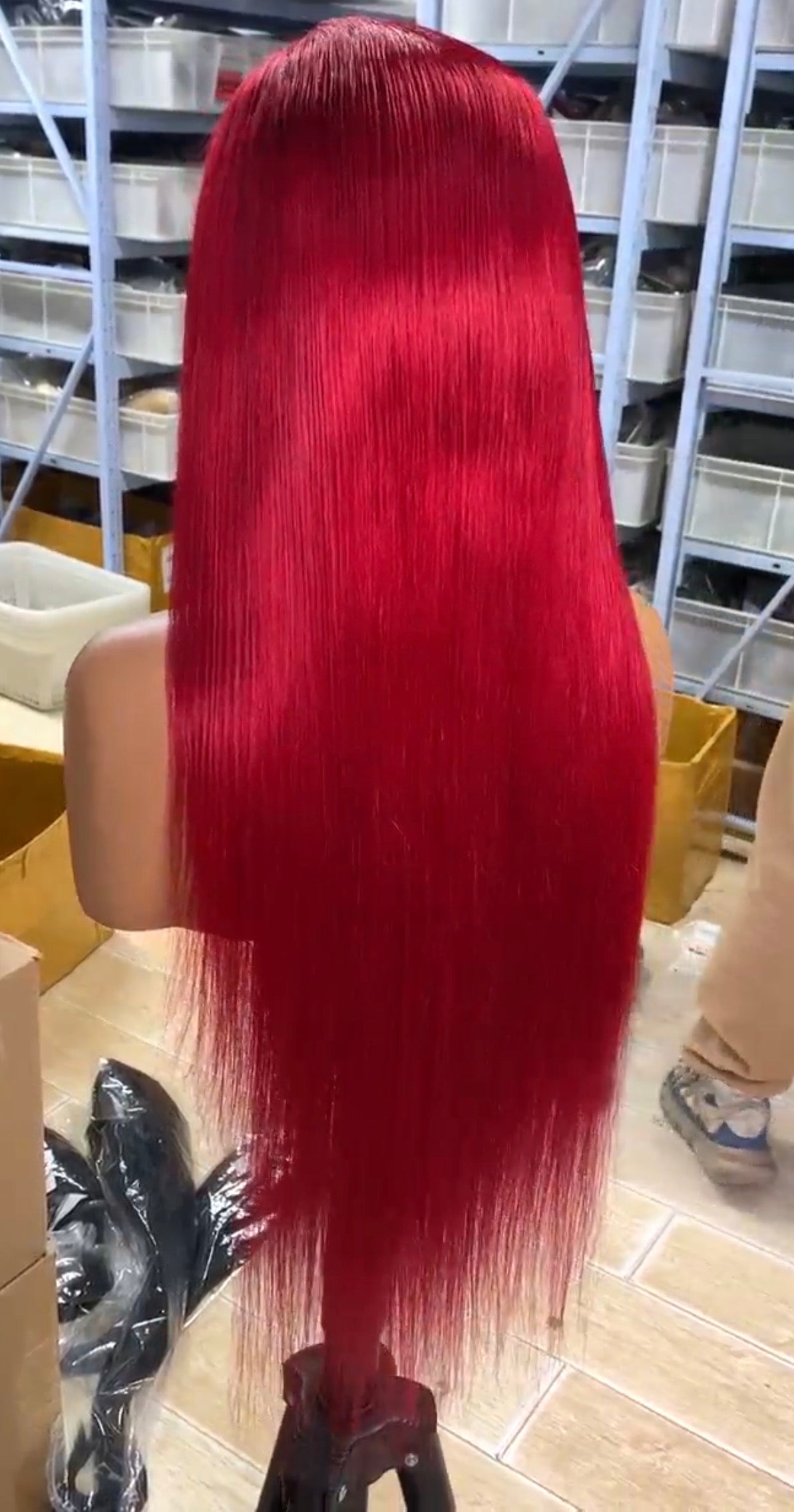 LUXURY HD LACE FRONTAL WIG  100% HAIR