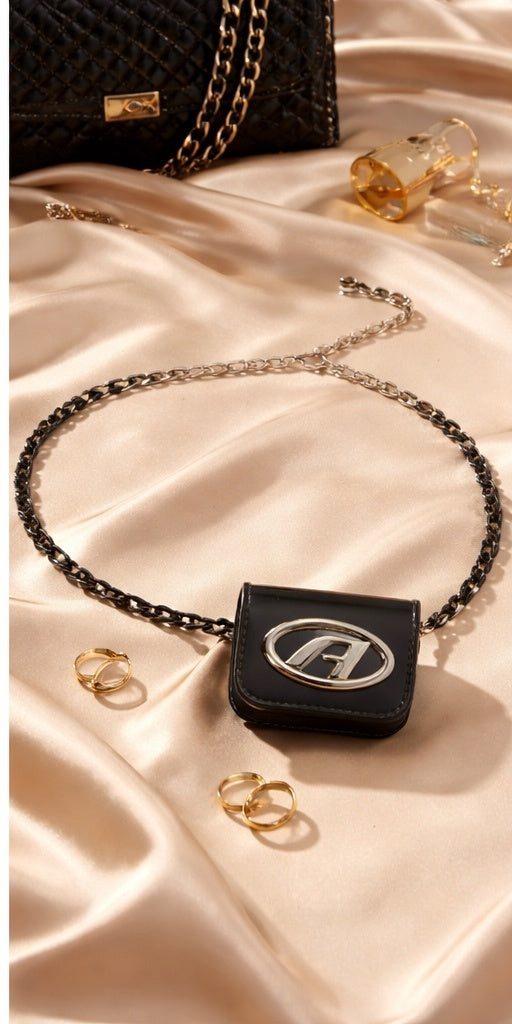 Women Chain belt mini purse